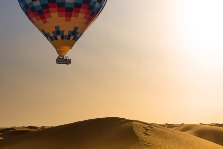 vol montgolfière dubaï