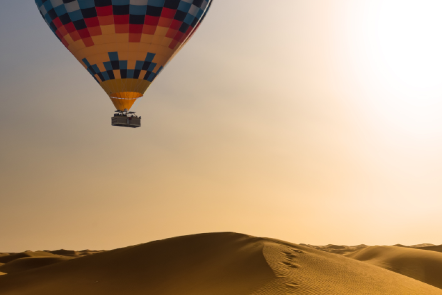 Montgolfière au Lever de Soleil Deluxe