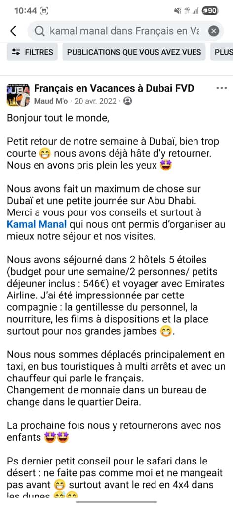 Avis Client 15