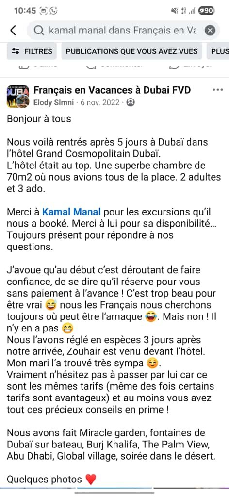 Avis Client 19